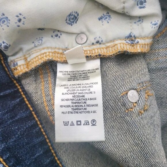 Pilcro and the Letterpress by Anthropologie Womens High Rise Slim Jeans Sz 26 - Picture 3 of 9